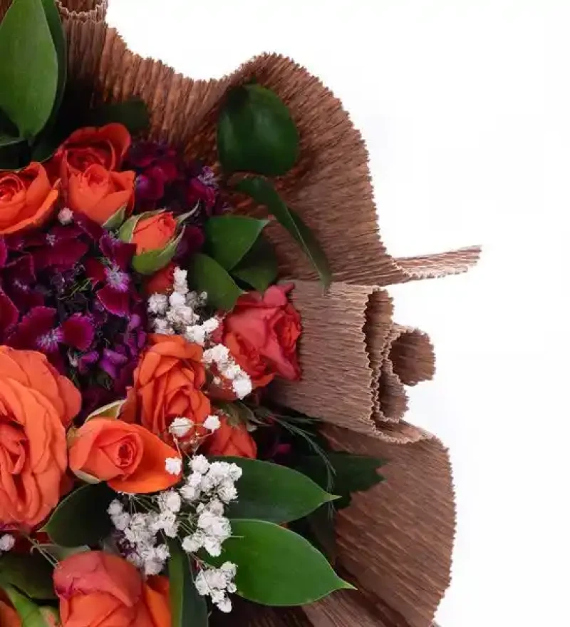 Warm Touch Premium Tasarım Çiçek Buketi