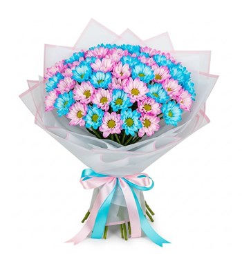 Rainbow Joy: Colorful Daisy Bouquet - Gül Siparişi: Taze Gül Buketleri ve Modelleri - İstanbul çi...