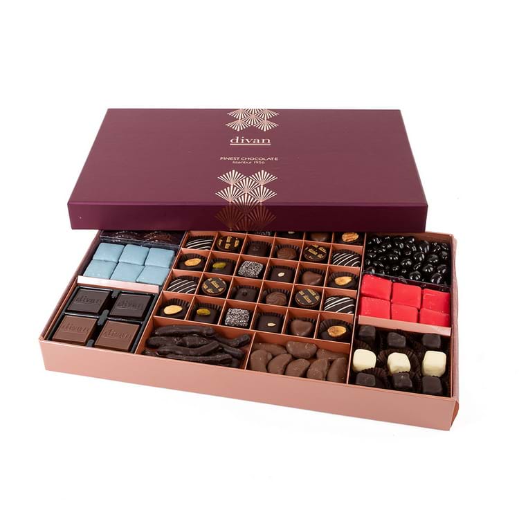 Divan Collection Box - Çiçek Sepeti - İstanbul çiçek siparişi